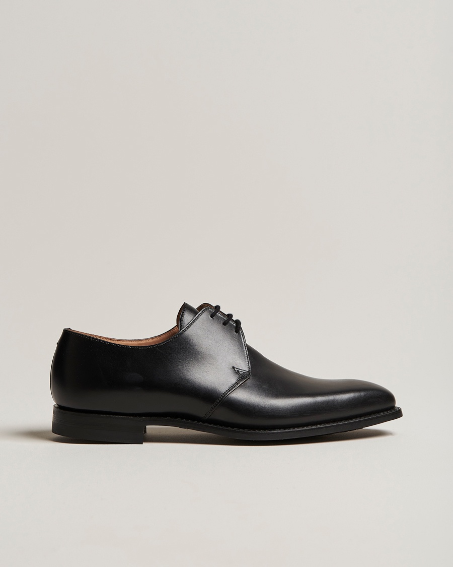 Crockett & Jones Highbury Derby Black Calf – Schwarz