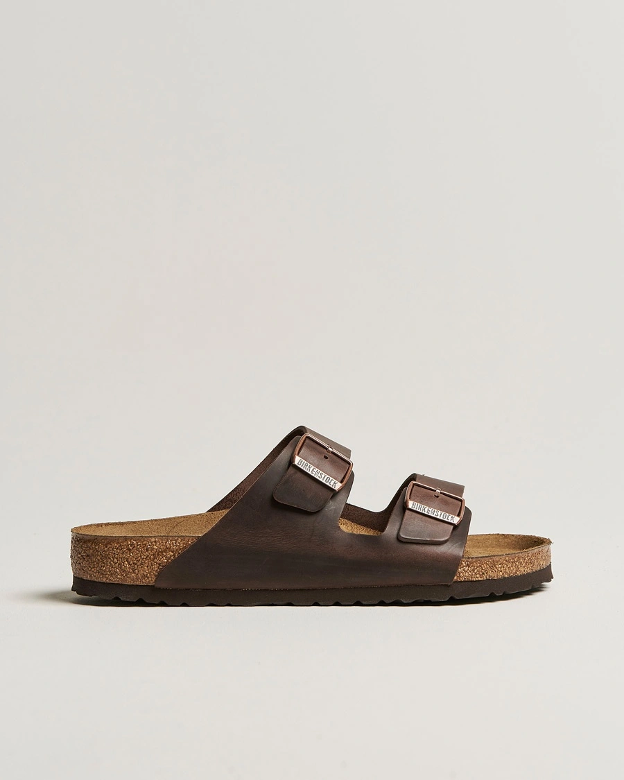 BIRKENSTOCK Arizona Classic Footbed Habana Oiled Leather – Braun