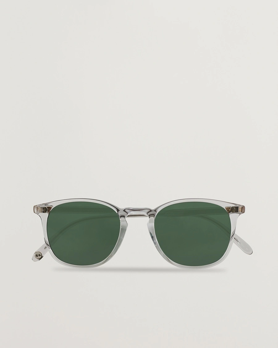 Garrett Leight Kinney 49 Sunglasses Transparent/Green – Transparent