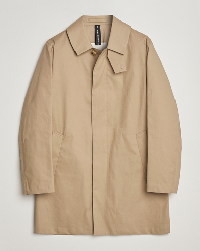 Herren | Klassische Jacken | Mackintosh | Cambridge Car Coat Fawn