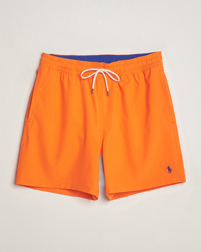 Herren | Badehosen | Polo Ralph Lauren | Recycled Traveler Boxer Swimshorts Sailing Orange