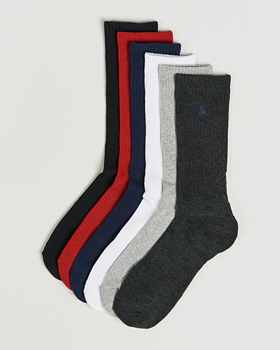 Herren |  | Polo Ralph Lauren | 6-Pack Cotton Crew Socks Multi