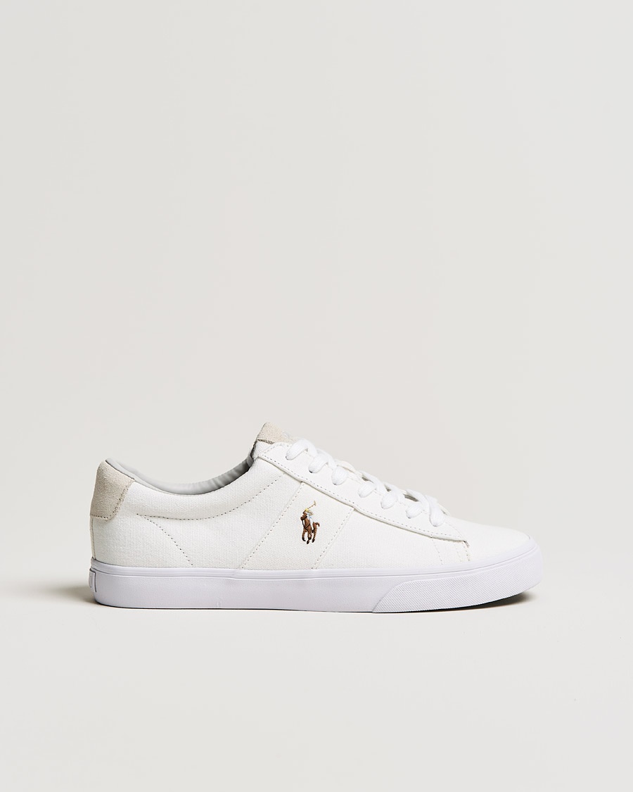 Polo Ralph Lauren Sayer Canvas Sneakers White – Weiß