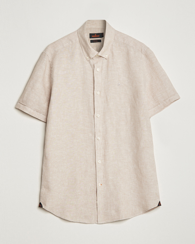  Douglas Linen Short Sleeve Shirt Khaki