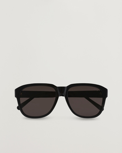 Herren | Gebogene Sonnenbrillen | Brioni | BR0088S Sunglasses Black/Grey