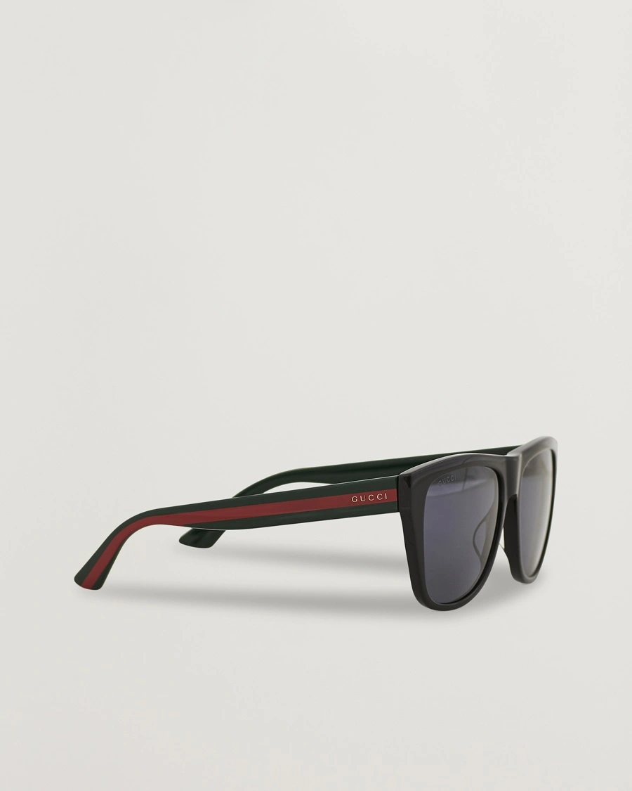 Gucci GG0926S Sunglasses Black/Green – Schwarz