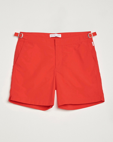 Herren |  | Orlebar Brown | Bulldog II Medium Length Swim Shorts Rescue Red