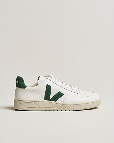  V-12 Leather Sneaker Extra White/Cypres