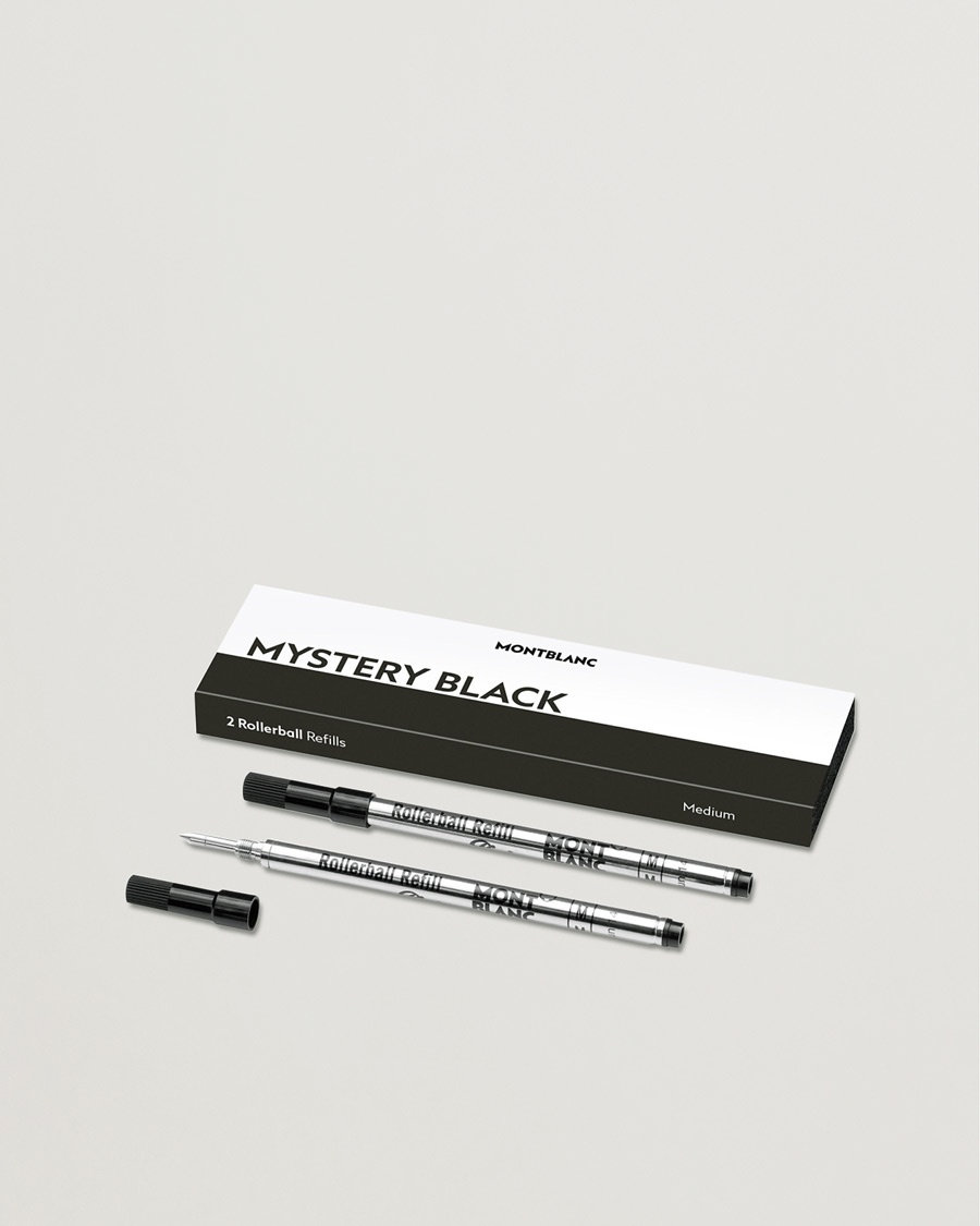 Montblanc 2 Rollerball Refills Mystery Black – Schwarz