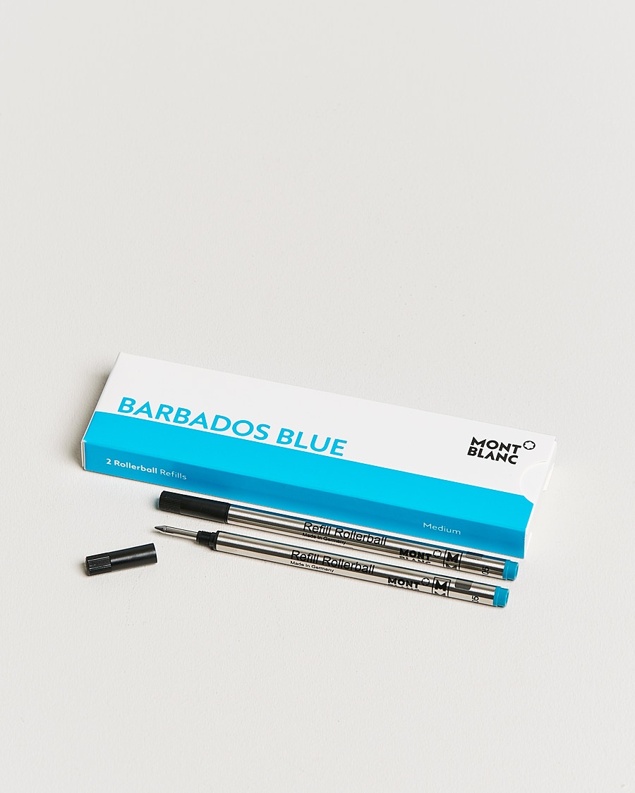 Montblanc 2 Rollerball Refills Barbados Blue – Blau