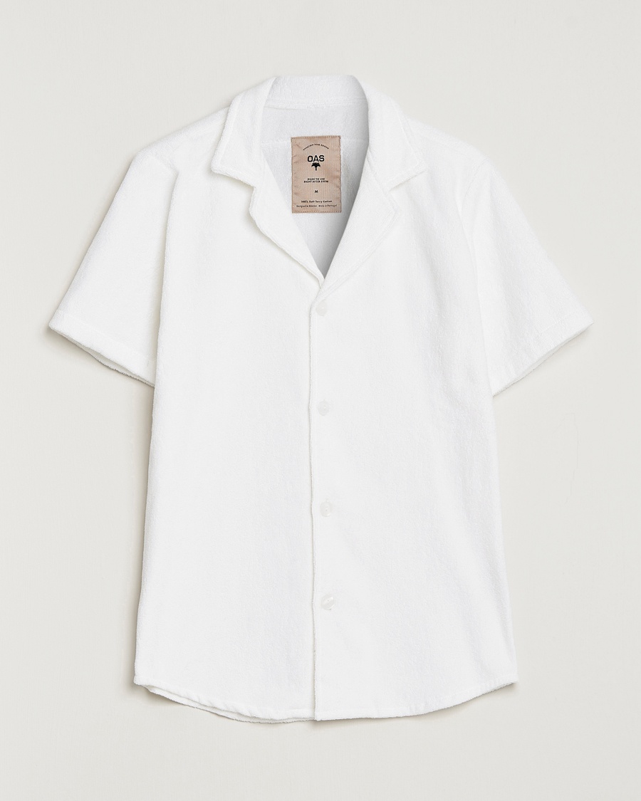 OAS Terry Cuba Short Sleeve Shirt White – Weiß