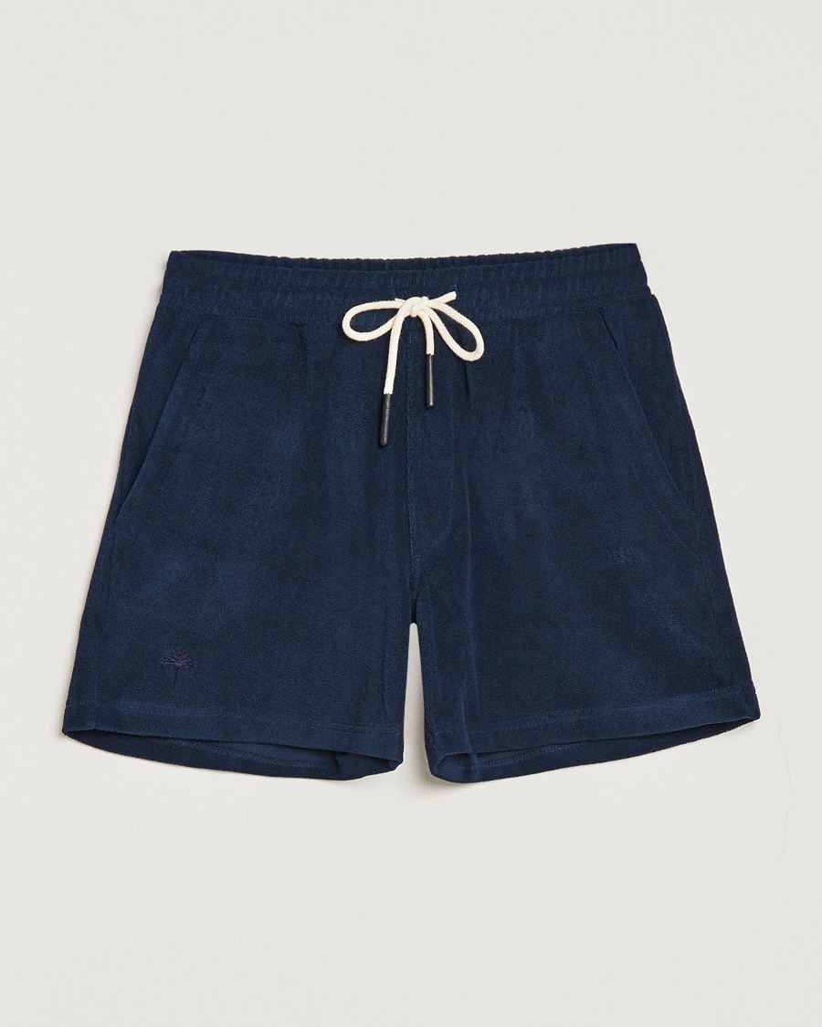 OAS Terry Shorts Navy – Blau