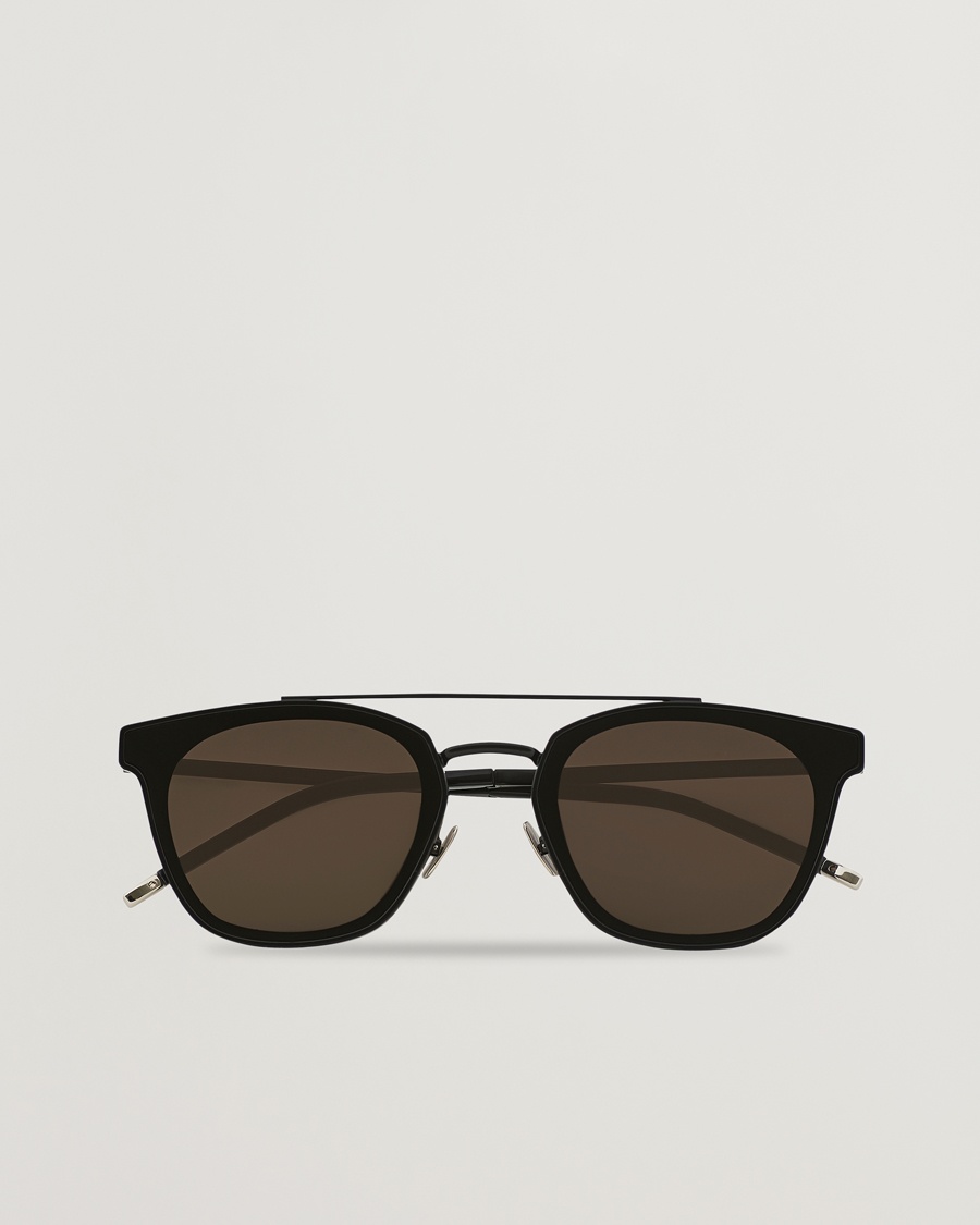 Saint Laurent SL 28 Sunglasses Black/Grey – Schwarz
