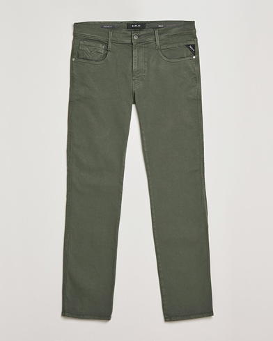 Herren | 5-Pocket-Hosen | Replay | Anbass Hyperflex X.Lite 5-Pocket Pants Olive Green