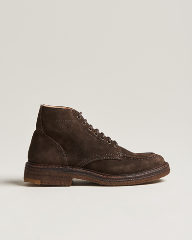 Herren | Schuhe | Astorflex | Nuvoflex Lace Up Boot Dark Brown Suede