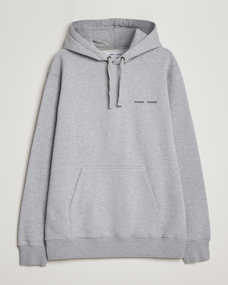 Samsøe Samsøe Norsbro Hoodie Grey Melange – Grau