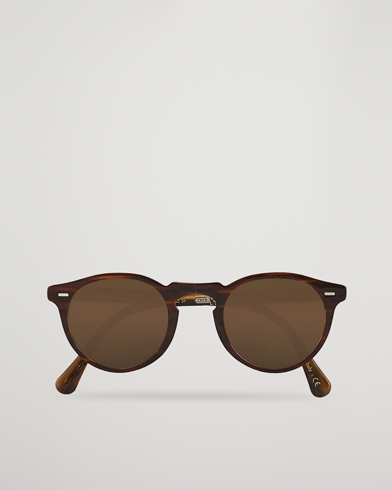 Herren | Runde Sonnenbrillen | Oliver Peoples | Gregory Peck 1962 Folding Sunglasses Dark Brown