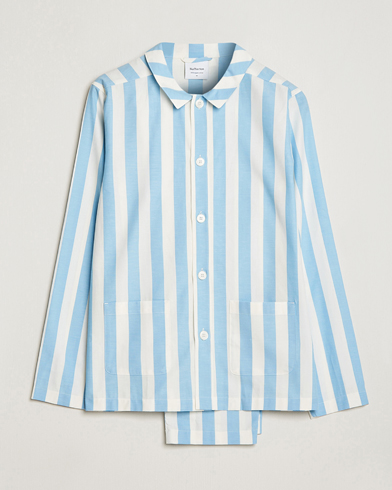 Herren | Schlafanzüge & Bademäntel | Nufferton | Uno Striped Pyjama Set Blue/White