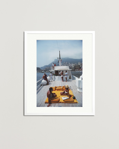 Herren |  | Sonic Editions | Framed Slim Aarons Scottis Yacht