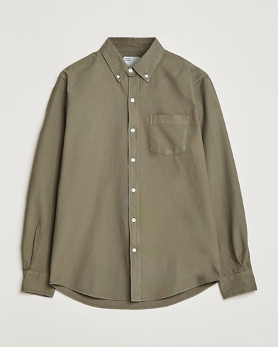 Herren | Oxfordhemden | Colorful Standard | Classic Organic Oxford Button Down Shirt Dusty Olive