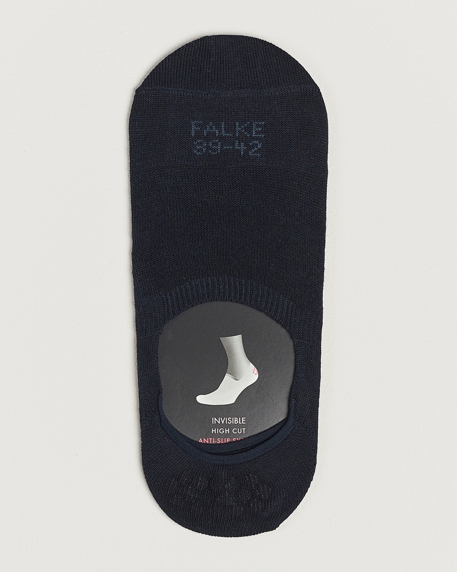 Falke Casual High Cut Sneaker Socks Dark Navy – Blau
