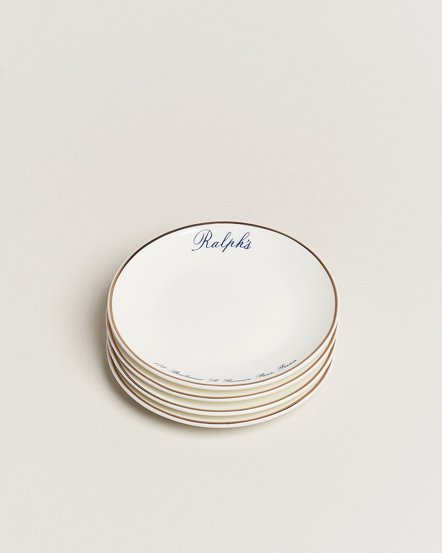 Ralph Lauren Home Ralph's Canapé Plate Set – Weiß