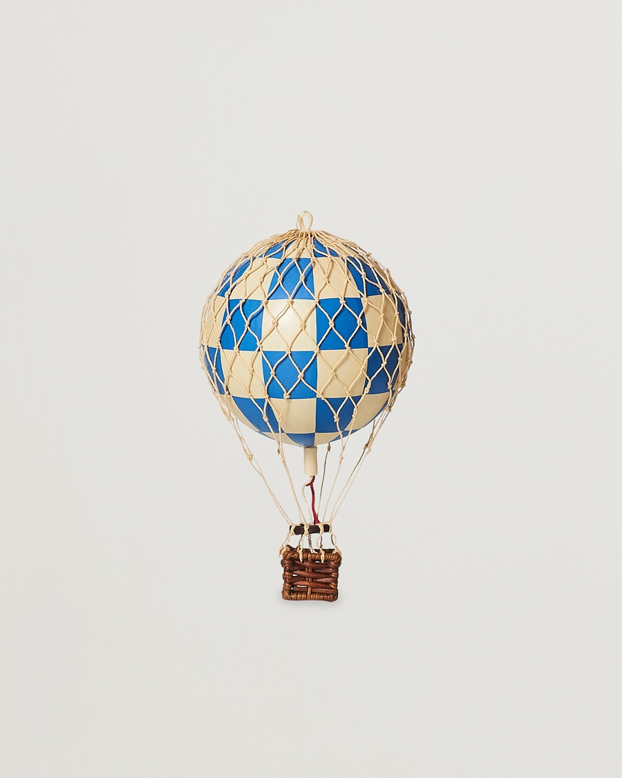 Authentic Models Floating The Skies Balloon Check Blue – Blau