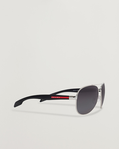 Herren | Pilotenbrillen | Prada Linea Rossa | 0PS 53PS Polarized Sunglasses Silver