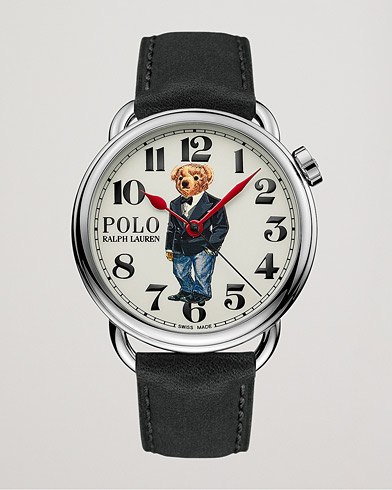 Herren | Uhren | Polo Ralph Lauren | 42mm Automatic Denim Tux Bear White Dial