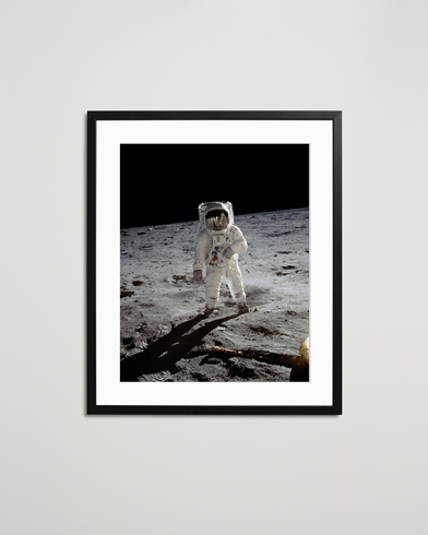 Herren |  | Sonic Editions | Framed Buzz Aldrin On The Moon 