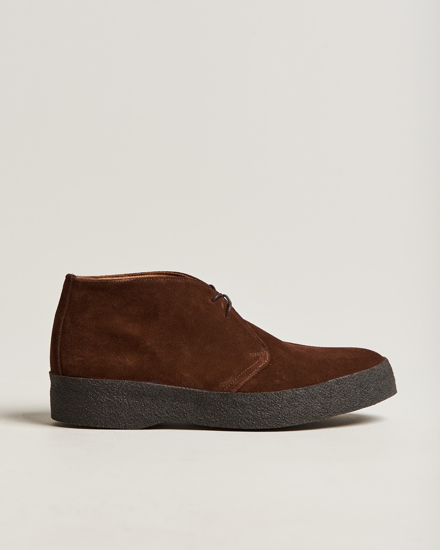Sanders Joel Chukka Boot Polo Snuff Suede – Braun