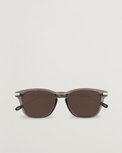 Herren | Gebogene Sonnenbrillen | Brioni | BR0092S Titanium Sunglasses Grey Silver