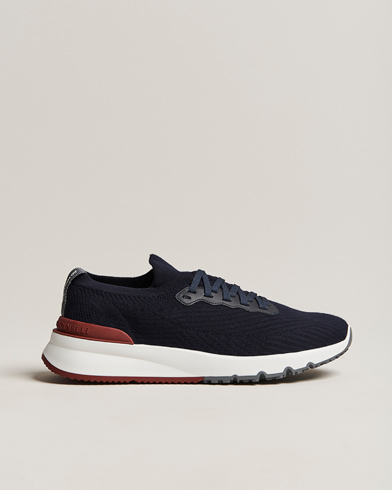 Herren | Schuhe | Brunello Cucinelli | Mesh Running Sneakers Navy