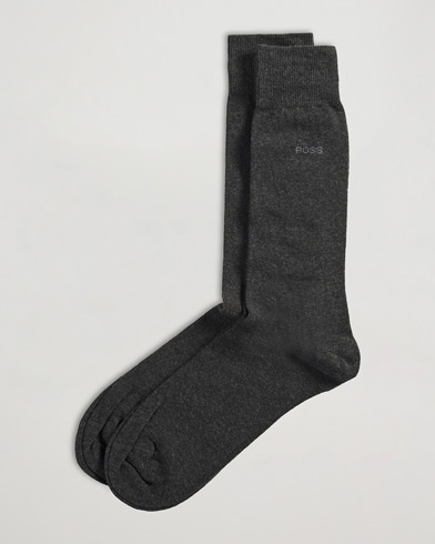 Herren | Normale Socken | BOSS BLACK | 2-Pack RS Uni Socks Grey