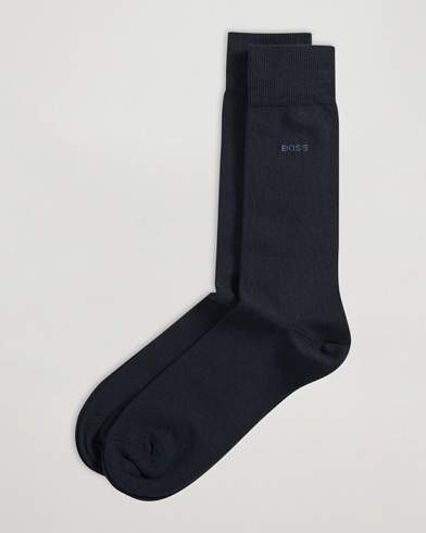 Herren | Wardrobe basics | BOSS BLACK | 2-Pack RS Uni Socks Dark Blue