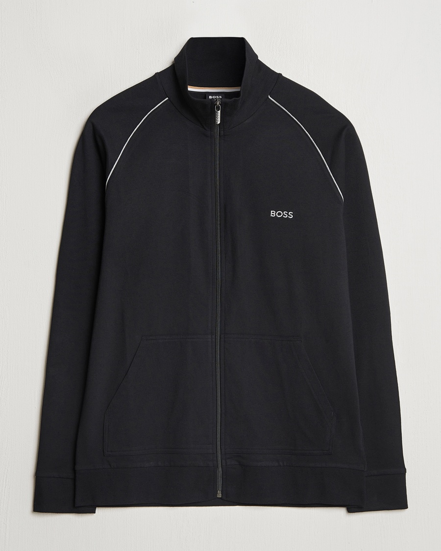 BOSS BLACK Mix & Match Full Zip Jacket Black – Schwarz