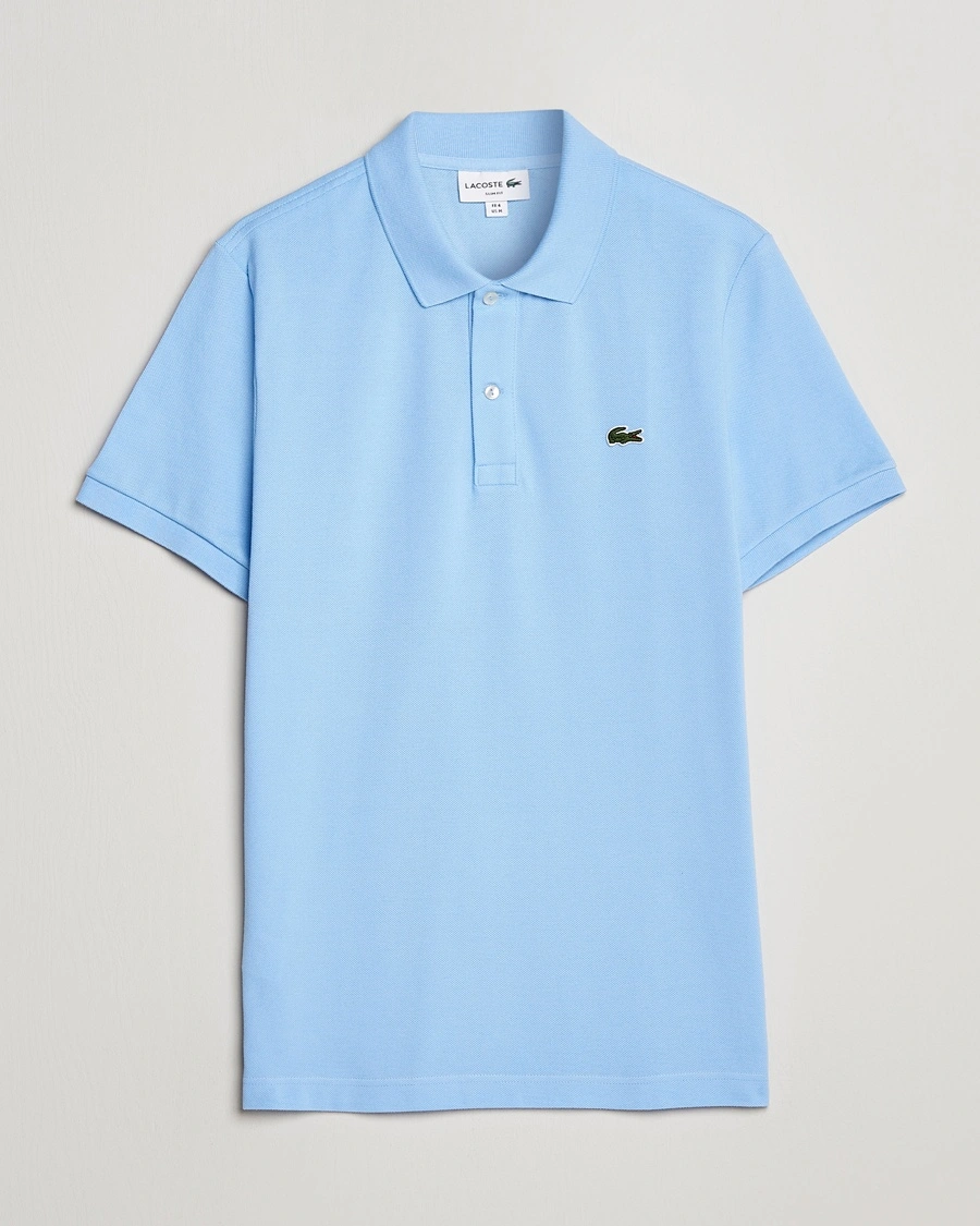 Lacoste Slim Fit Polo Piké Overview – Blau