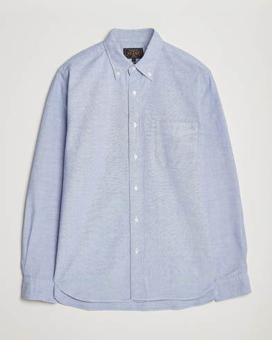 Herren | Preppy Authentic | BEAMS PLUS | Oxford Button Down Shirt Light Blue