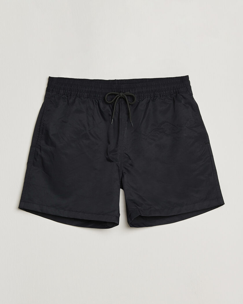 Colorful Standard Classic Organic Swim Shorts Deep Black – Schwarz