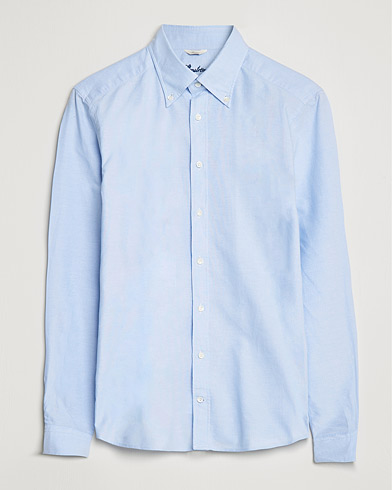 Herren |  | Stenströms | Slimline Oxford Shirt Light Blue