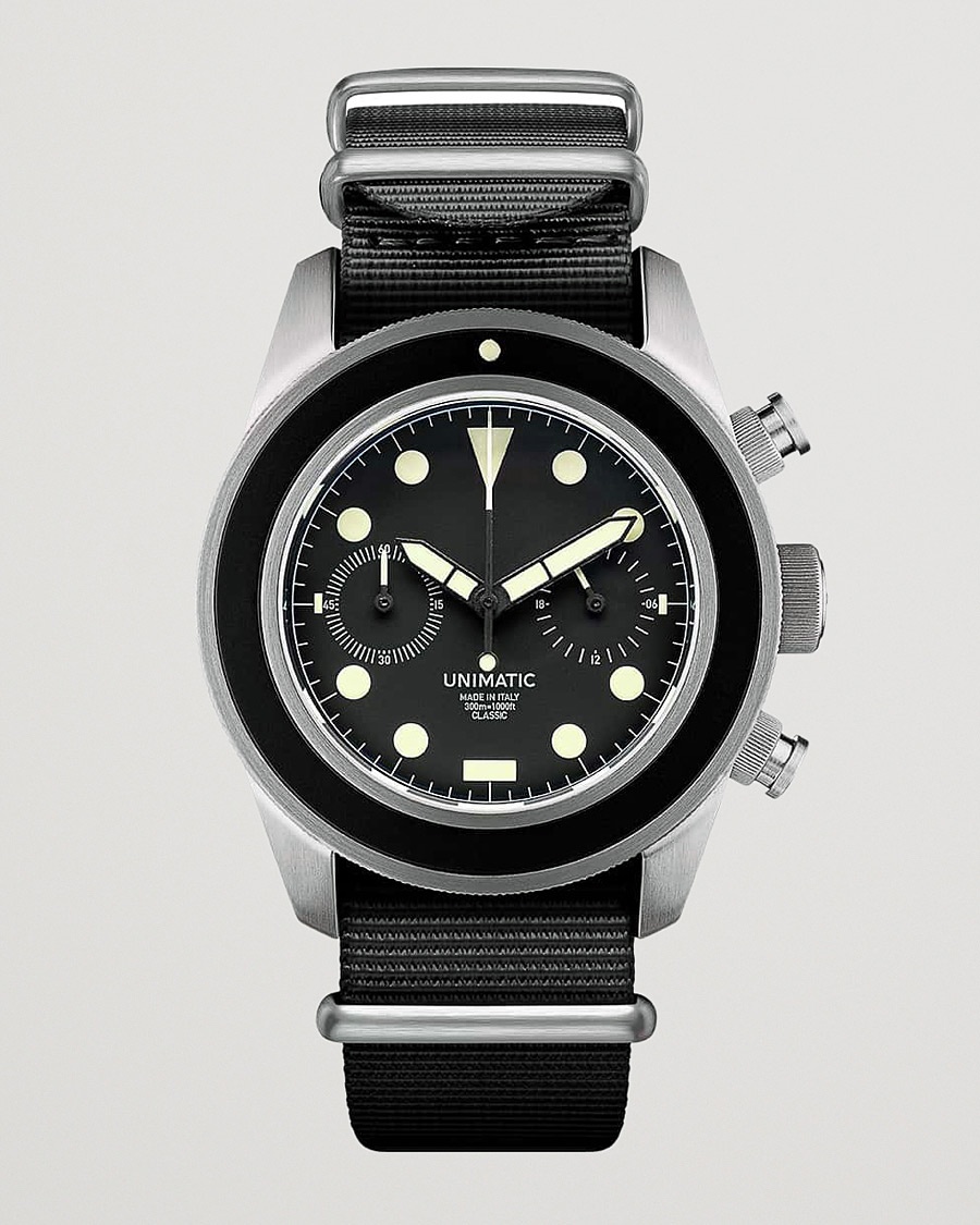 UNIMATIC Modello Tre Chronograph Watch – Schwarz