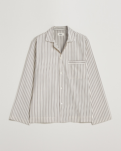 Herren | Schlafanzüge & Bademäntel | Tekla | Poplin Pyjama Shirt Hopper Stripes
