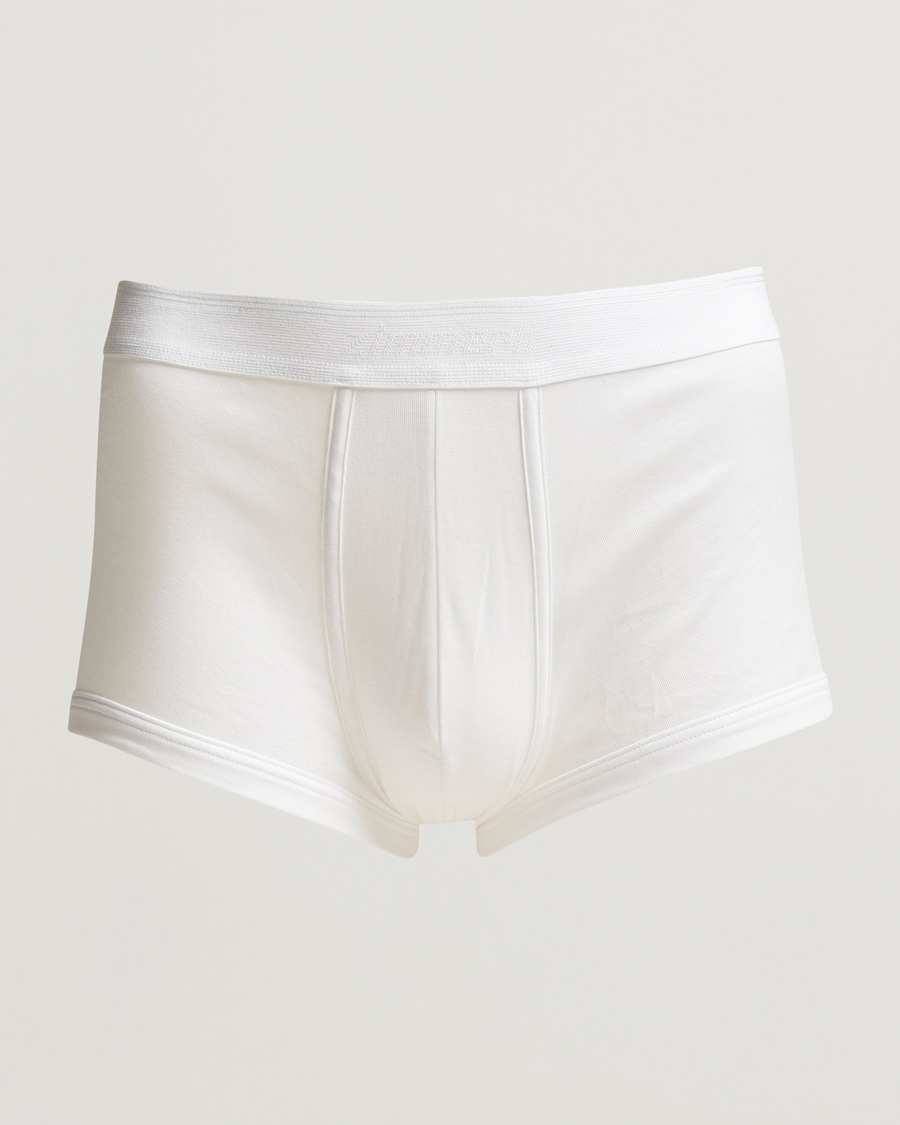 Zimmerli of Switzerland Mercerized Cotton Boxer Briefs White – Weiß