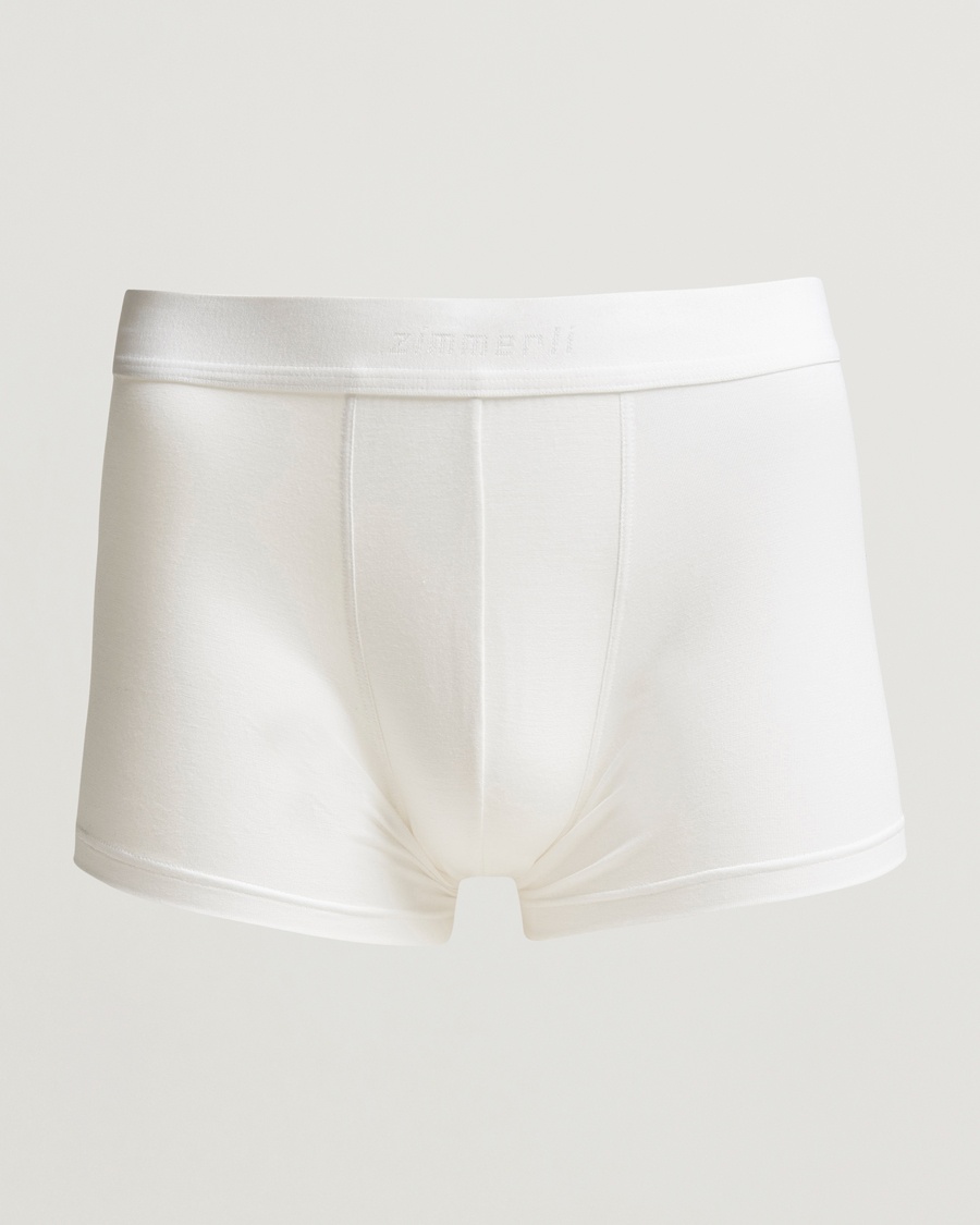 Zimmerli of Switzerland Micro Modal Boxer Briefs White – Weiß