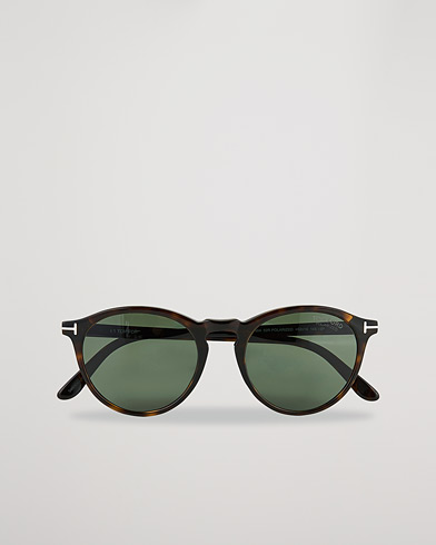 Herren |  | Tom Ford | Aurele Polarized Sunglasses Dark Havana/Green