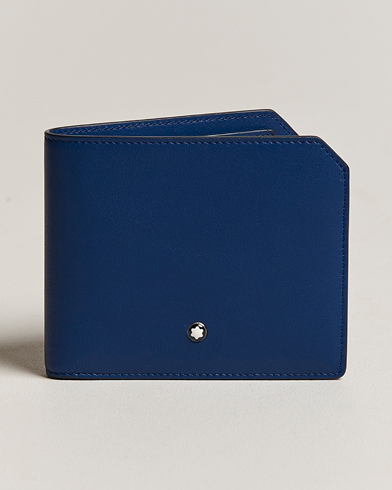 Herren | Normale Geldbörsen | Montblanc | Meisterstück Selection Soft Wallet 6cc Cobalt Blue