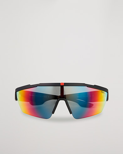 Herren | Sonnenbrillen | Prada Linea Rossa | 0PS 03XS Sunglasses Blue/Red Mirror Lens