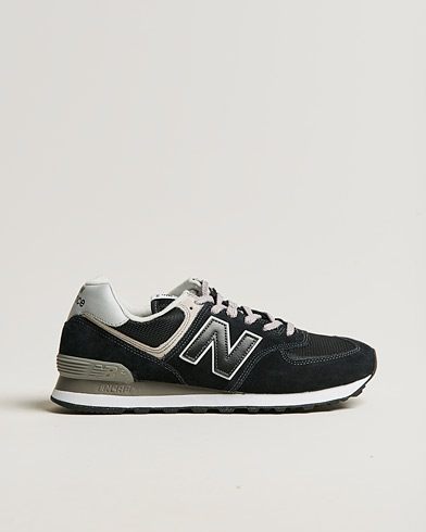 Herren | Wildlederschuhe | New Balance | 574 Sneakers Black