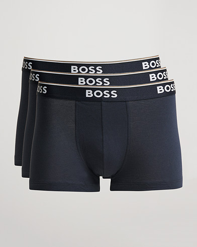 Herren | Trunks | BOSS BLACK | 3-Pack Trunk Boxer Shorts Open Blue