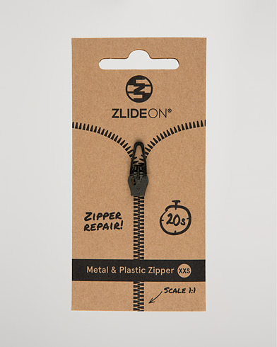 Herren | Pflegeprodukte | ZlideOn | Normal  Plastic & Metal Zipper Black XXS 